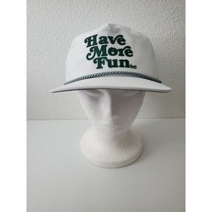MELIN Golf Rope Hat Cap Coronado Have More Fun Hydro CL Snapback Classic HTF EUC